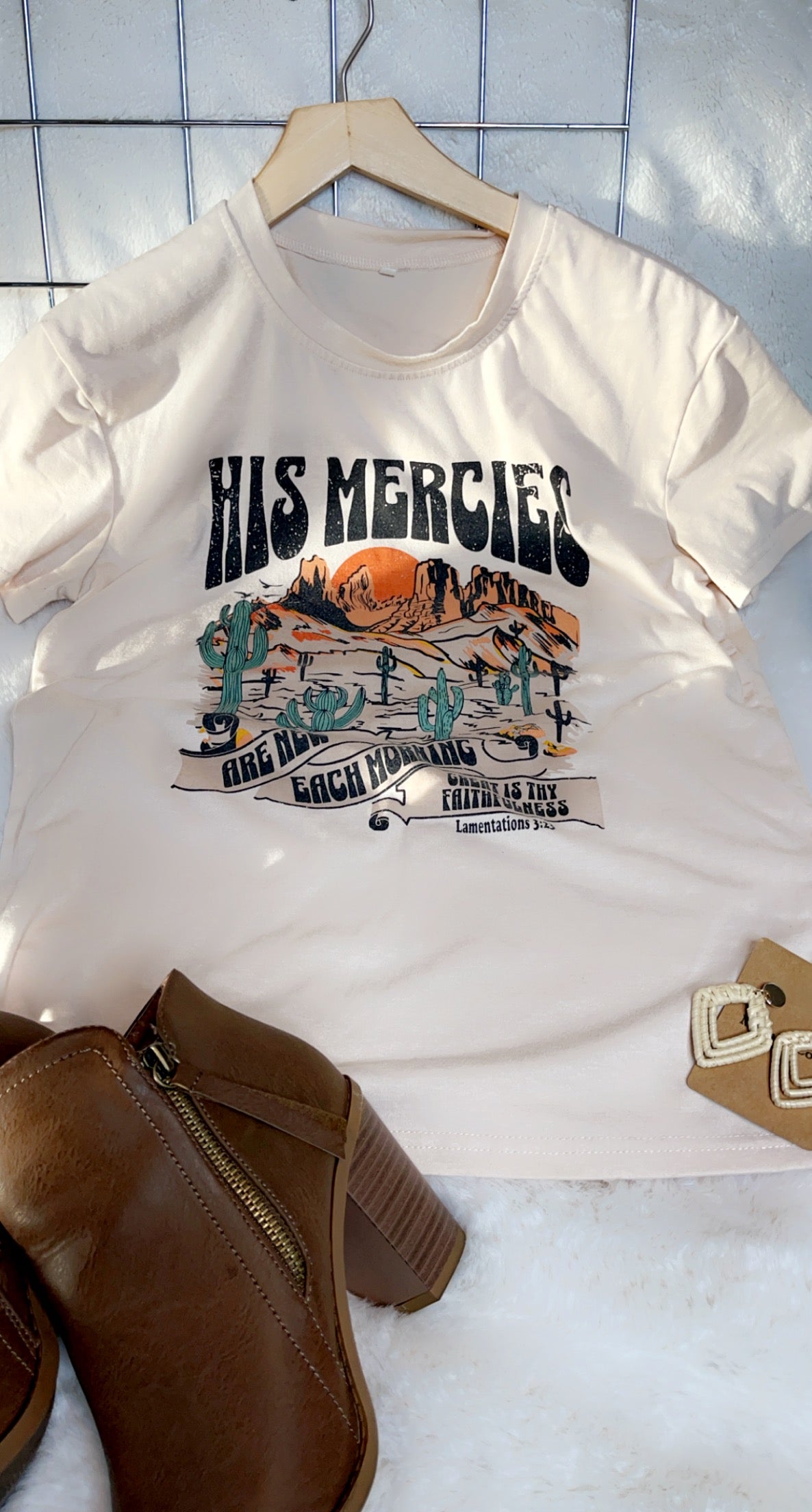 His Mercies are New Each Morning Tee