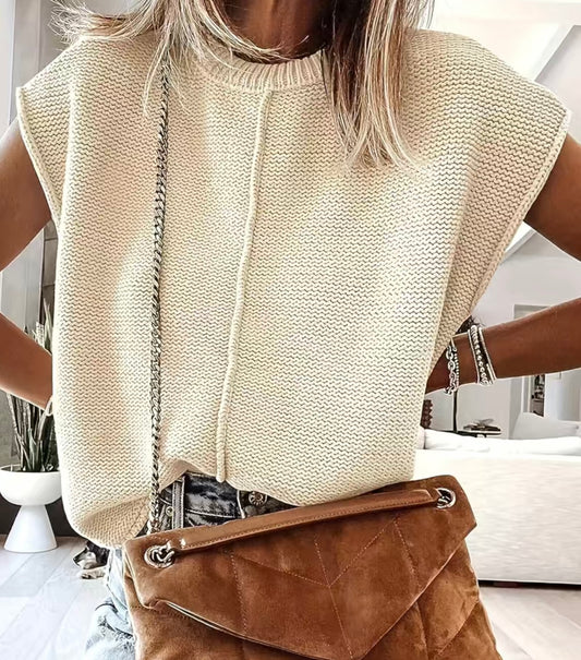Noemi Short Sleeve Sweater