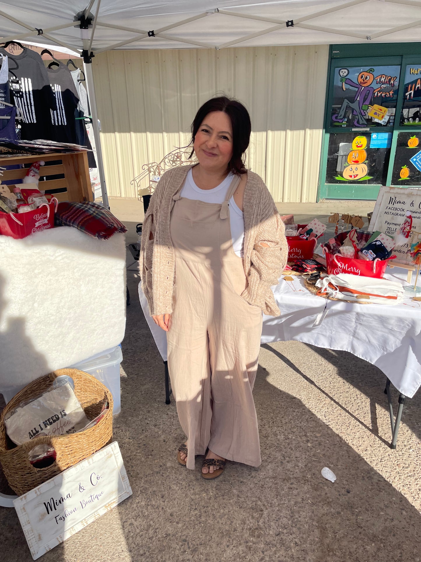 Sam Khaki Jumpsuit