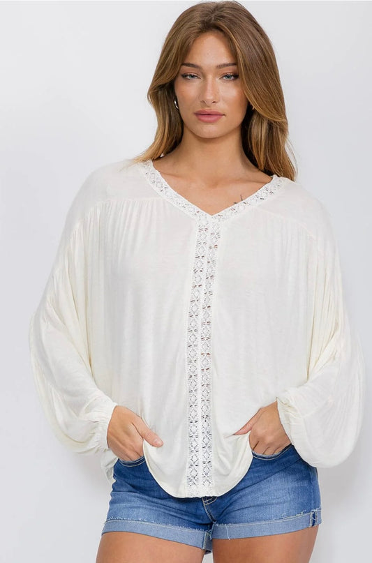 Isla Ivory Blouse